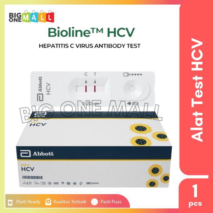 Alat Test HCV Mandiri Abbott Bioline Hepatitis C, Rapid Test HCV Satuan