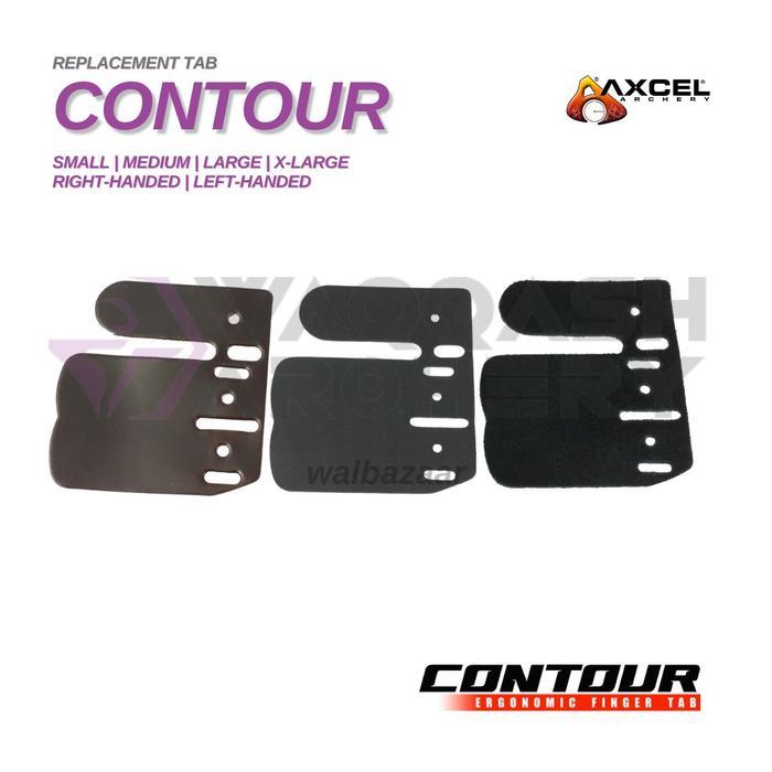 AXCEL CONTOUR PARTS & LEATHER Finger Tab Recurve Part