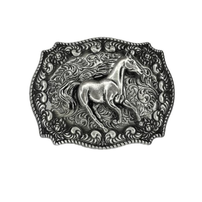 SABUK KEPALA IKAT BUCKLE PINGGANG BELT WESTERN VINTAGE COWBOY GESPER