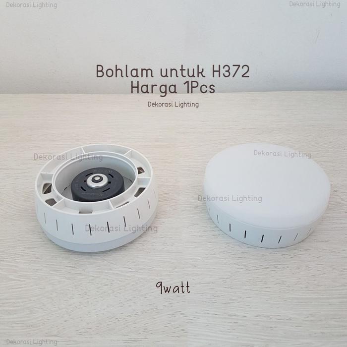 Bohlam led 9w untuk lampu downlight outbow tipe H372 plafon panel