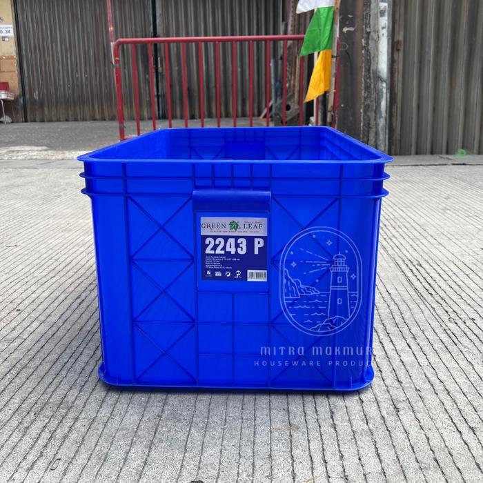 PROMO GREEN LEAF - KONTAINER INDUSTRI 2243 P CONTAINER BOX RAPAT BAK INDUSTRI BAK TAHU KODE 2243 P