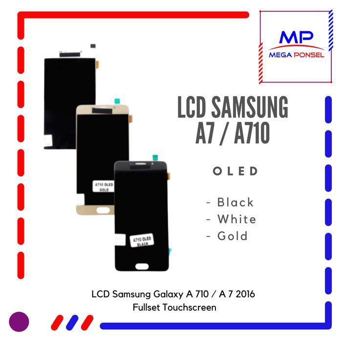 LCD Samsung A7 A710 2016 Fullset Touchscreen