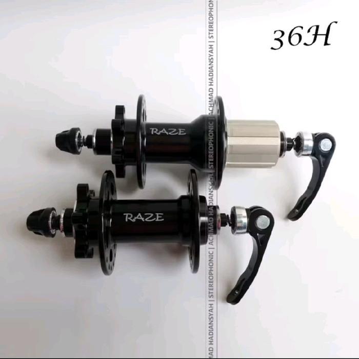 BLACK 36Hole Hubset RAZE 36Hole Freehub RAZE 36Hole HITAM Hub RAZE 36H Hubset 36Hole Freehub
