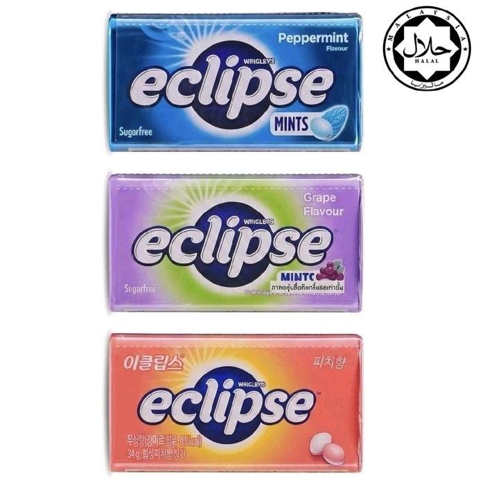 PERMEN ECLIPSE MINTS SUGAR FREE/ ECLIPSE SUGARFREE MINTS TIN CANDY 30G & 35G