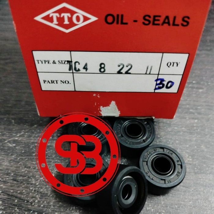 Oil Seal TC4 8 22 11 / TC4 8.00 22.0 11.00 / TC4 8x22x11 TTO