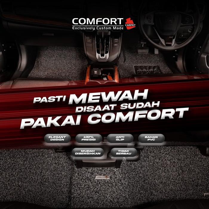 Karpet Mobil Comfort Mazda 2 Skyactiv 2013-Up 2Baris Dluxe Karpet Koil