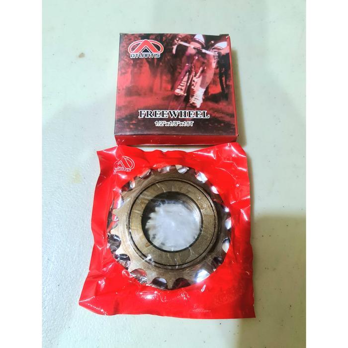 Freewheel Gear Belakang Sepeda 18T Atlantis BMX Onthel Anak Becak Universal Murah *