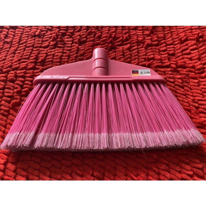 Sapu Plastik Nagata NGT 306 Sapu Rumah Bulu Nylon Sapu Warna *