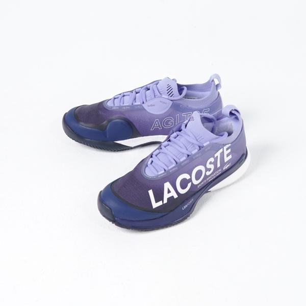 Sepatu LACOSTE AG-LT25 LITE LILLAC PURPLE PADEL SNEAKER 100% ORIGINAL