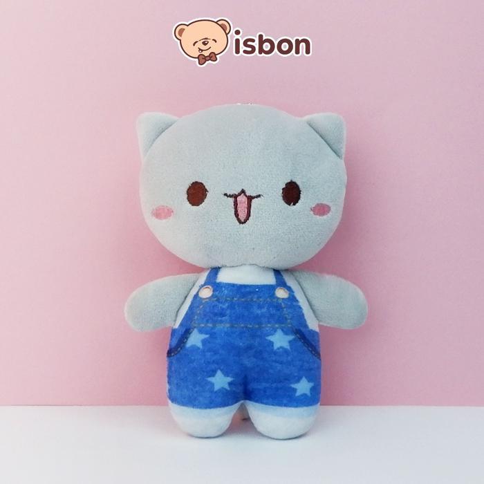 ISTANA BONEKA Hewan Kucing Cute Fortune Mini Lucu Gantungan Kunci Mini