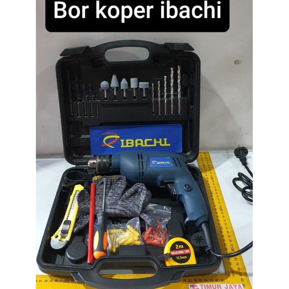 Bor 13Mm Tool Kit Impact Drill - Bor Beton - Mesin Bor Jld Tools