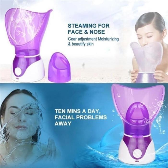 steaming muka uap panas alat bantu pernafasan pembersih wajah hidung