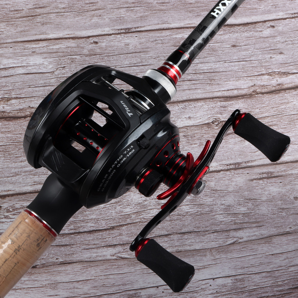JOHNCOO Fishing reel MT200 Bait Casting Reel Big Game 13kg Max Drag jigging Fishing Reel 11+1 BB