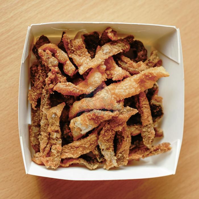 CRISPY SALMON SKIN / KULIT SALMON GORENG