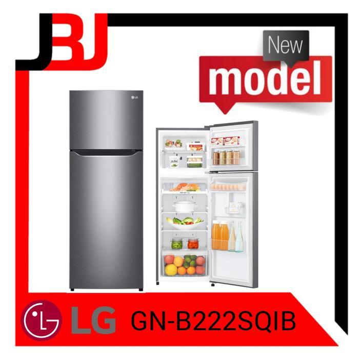 Kulkas LG 2 pintu inverter GN-B222SQIB lemari es LG GNB222SQIB GNB222