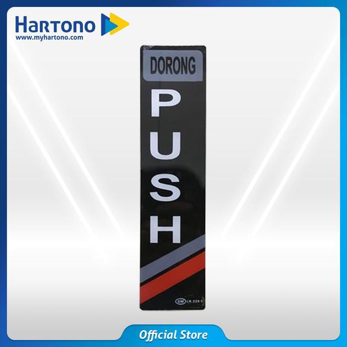 BRG BARU GM LABEL SMALL 228C PUSH LK228PUSH