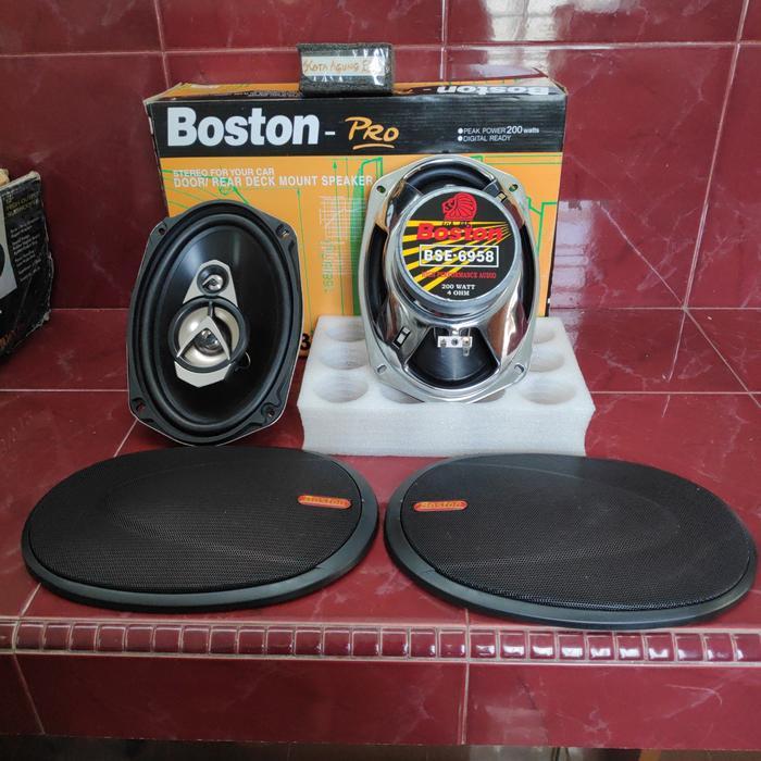 Speaker Oval Boston-Pro BSE-6958 3Way Peak Power 200W