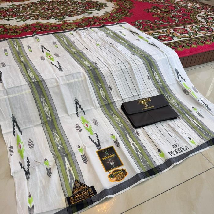 Sarung Donggala Sutra Mercerized Songket 210