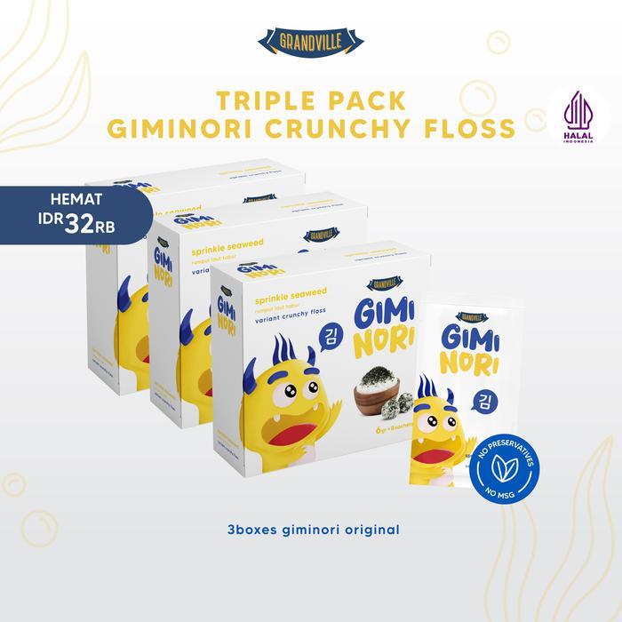 Grandville Gimi Nori Rumput Laut Tabur Floss Triple Pack Food Non Msg