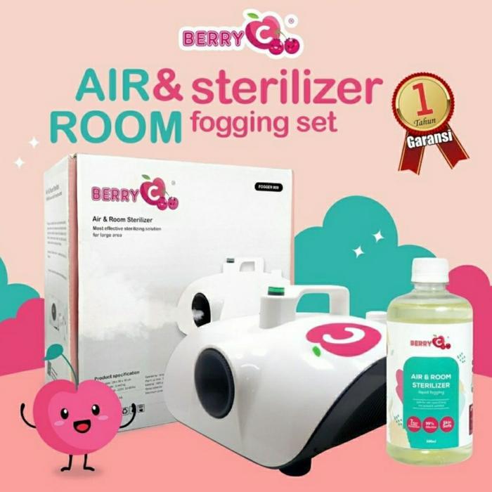 BerryC Mesin Fogging + BerryC Liquid Fogging 500ml