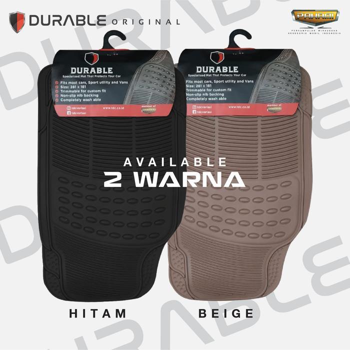 MITSUBISHI XPANDER KARPET MOBIL KARET PVC DURABLE 1PCS BARIS 3 UNIVERSAL
