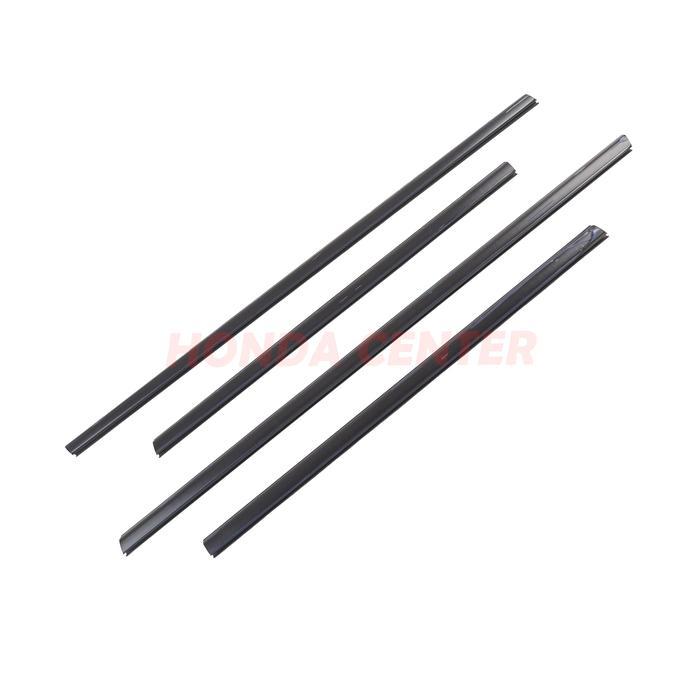 Unik Pelipit Karet Kaca Pintu Luar Untuk Mobil Jazz S Rs Ge8 2008 2009 2010 2011 2012 2013 2014 Set
