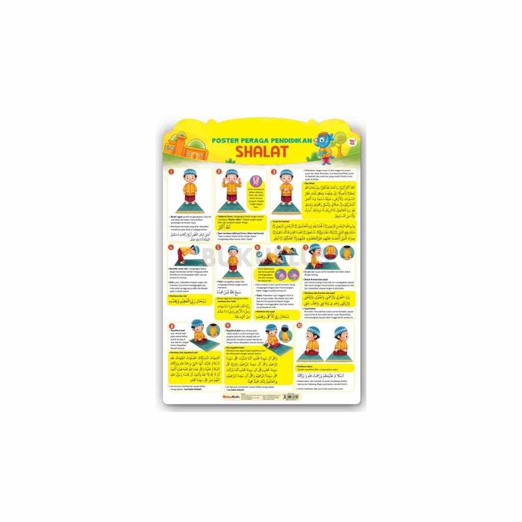 Buku CHILDRENS BOOKS - POSTER PERAGA PENDIDIKAN SHALAT (BAHAN PPC) by TIM WUDI