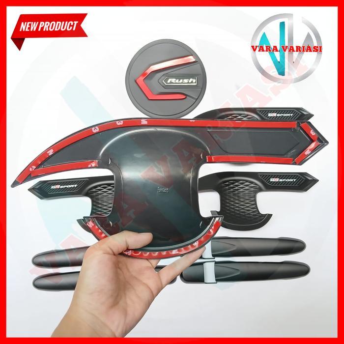 PAKET ALL NEW RUSH GR SPORT DOOR HANDLE OUTER MANGKOK TANK COVER