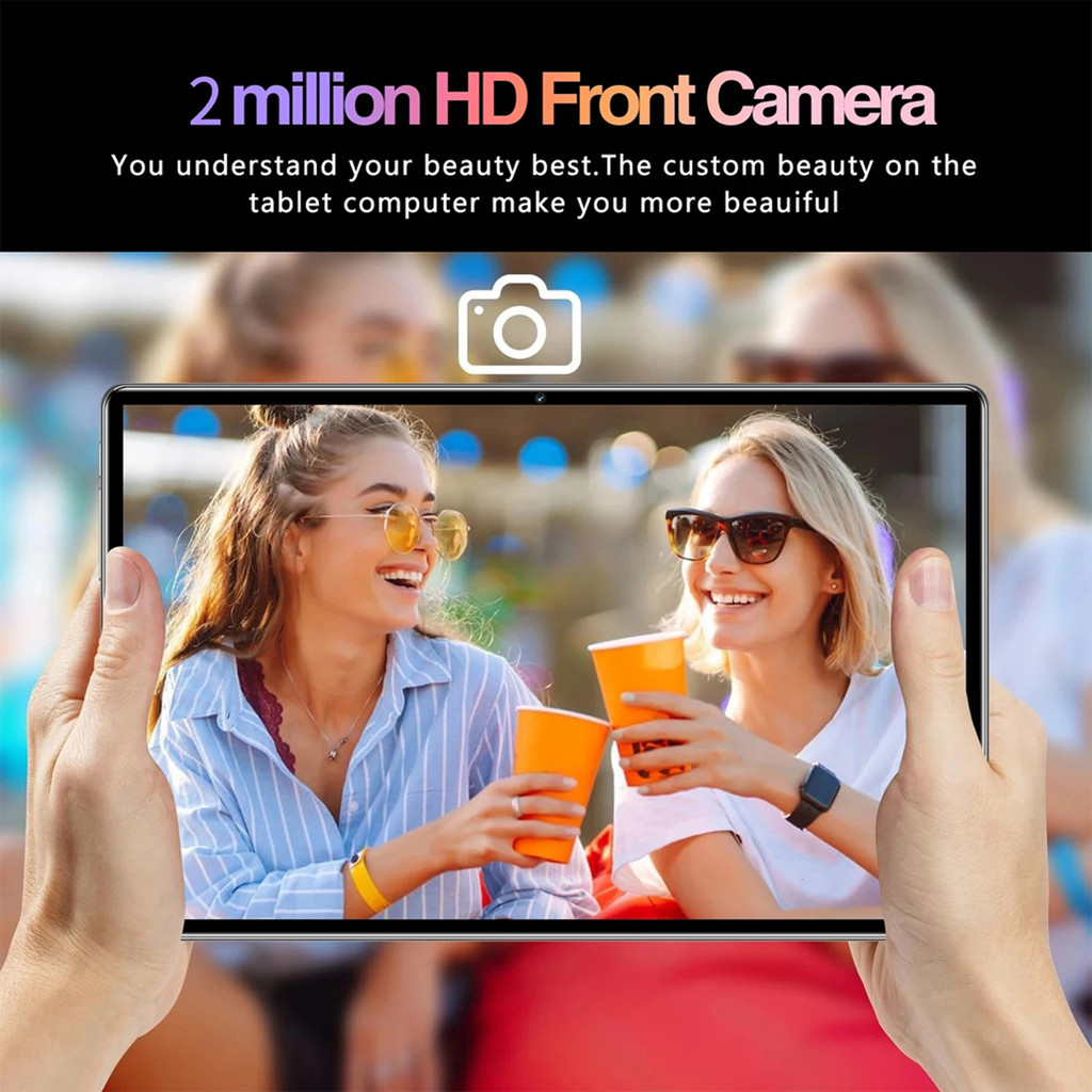 2025 Global BDF Android 13 Android Tablet 4GB+64GB HD Touch Screen Dual Card WIFI 6000mAh Battery