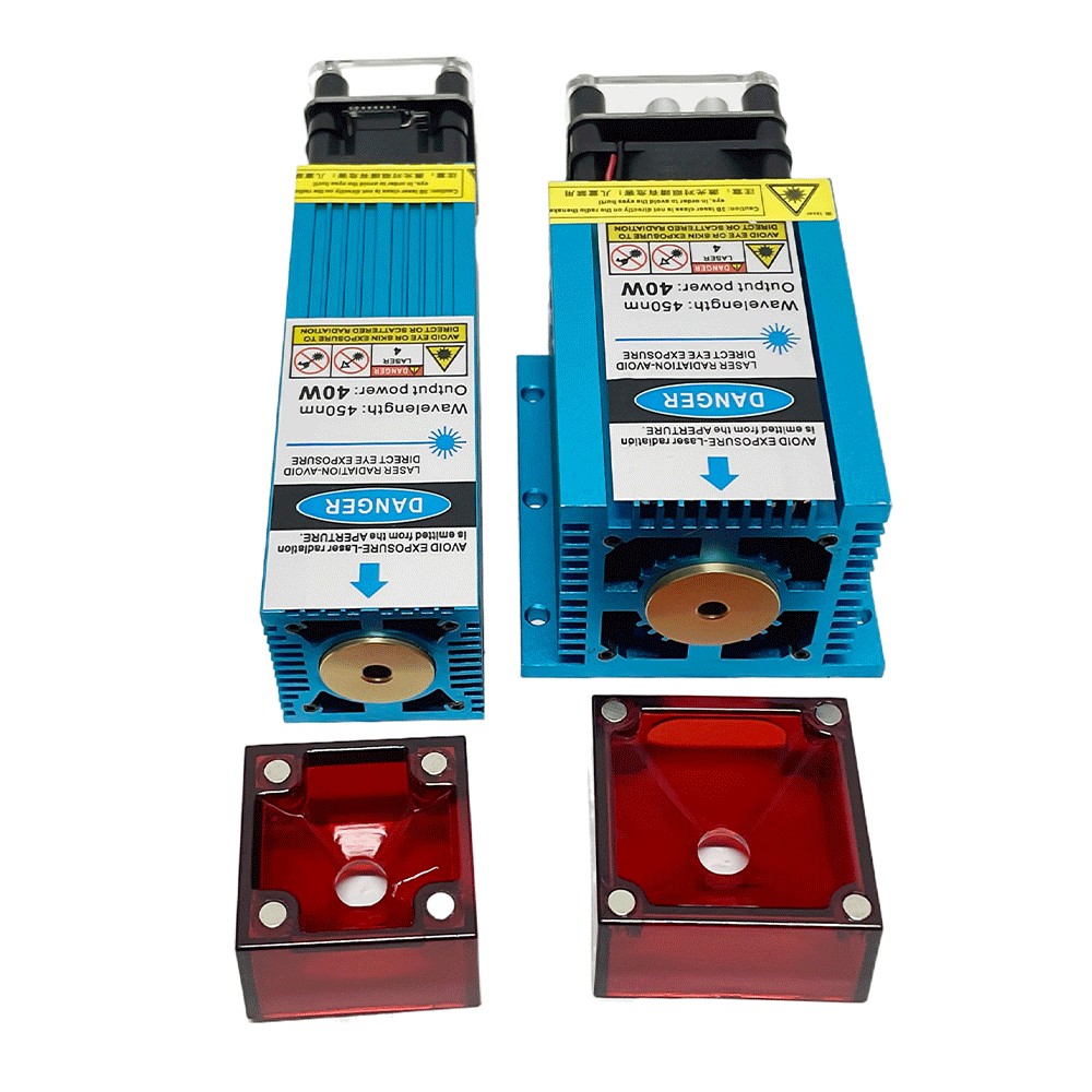 " Laser Module 40W Fixed Focus Laser Head 450Nm Blue Laser Ttl Module "