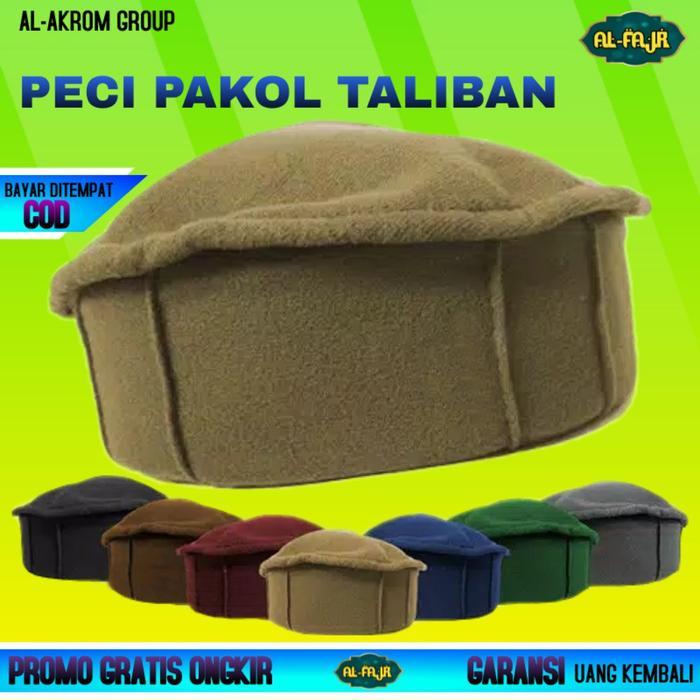 ASLI Peci Pakol / Peci Pakol Taliban / Peci Pakol Afganistan / Kopiah Pakol READY STOCK