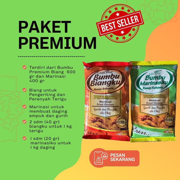 BUMBU BIANGKU DAN MARINASIKU ALIFA FOOD SPESIAL PREMIUM