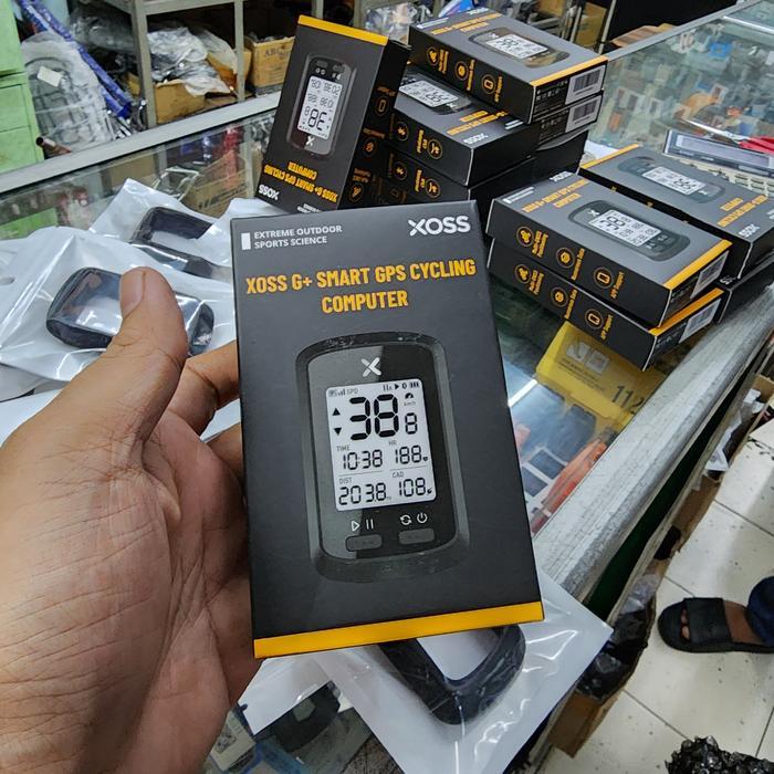XOSS G+ Smart GPS Cycling Computer Speedometer Sepeda Xoss G+ GPS C-Comp Digital Wireless Bluetooth