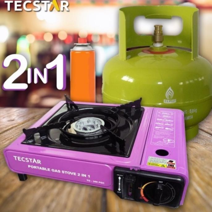Kompor Portable Tecstar 2IN1 Kompor Camping