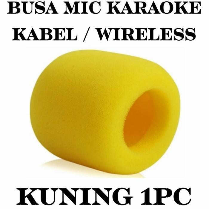 Busa Microphone/Sarung Microphone/Spon Microphone/Foam Mic karaoke