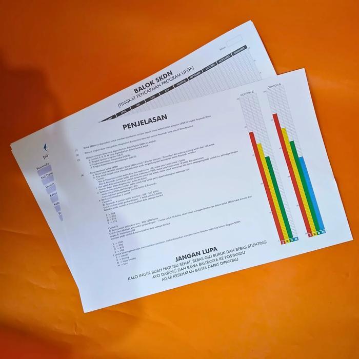 Balok SKDN Posyandu - Alat Bantu Pantau Pertumbuhan dan Status Gizi Balita - Pantau Gizi SKDN
