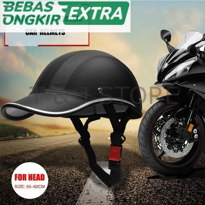 HELM TOPI IMPORT / HELM CATOK DESAIN SIMPLE TJ