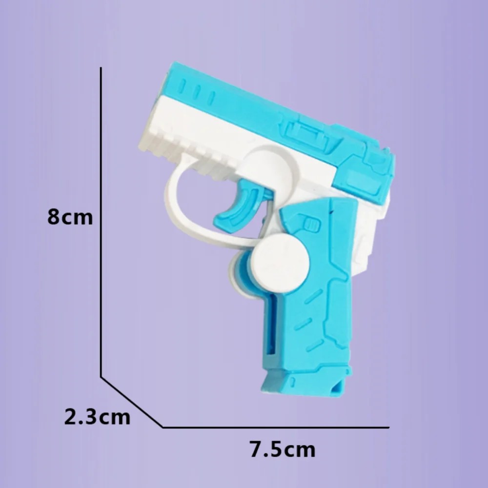 New Arrival Fidget Spinner Gun Transforming Automatic Rebound Mini Gun Toy Office Fidget Toys