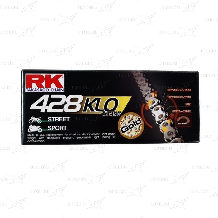 Rantai Rk Takasago Chain 428 Klo O-Ring 130L