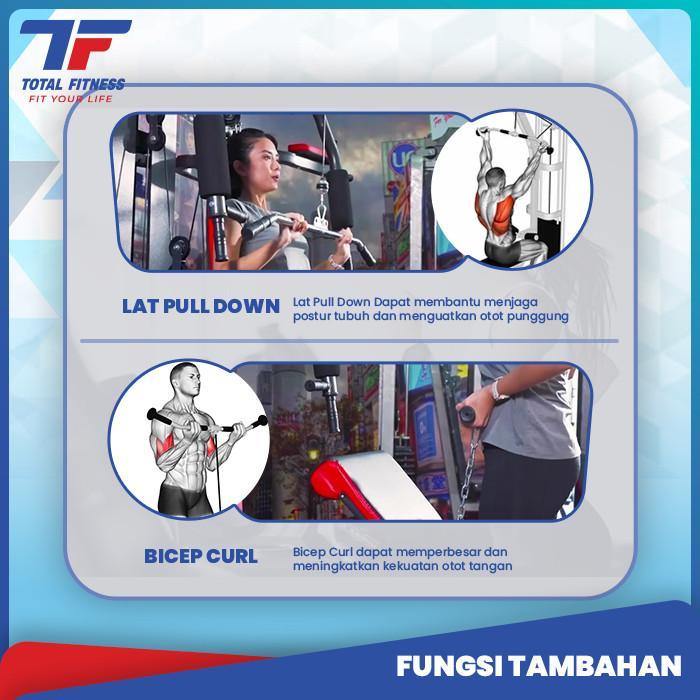 Home gym 3 sisi multifungsi + samsak homegym sand sak murah home gym