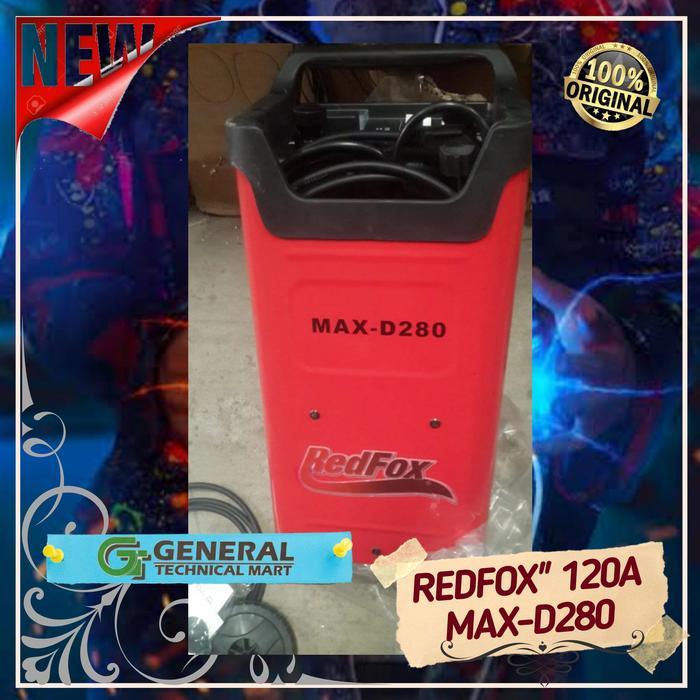 BATTERY CHARGER/CHARGER AKI "REDFOX" 120A MAX-D280