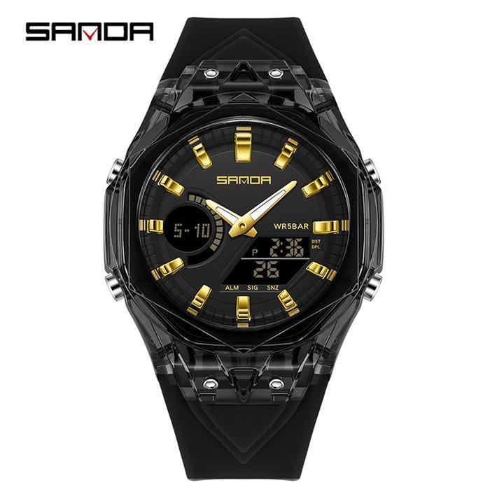 Jam Tangan Pria Digital Analog Sport SANDA 6283