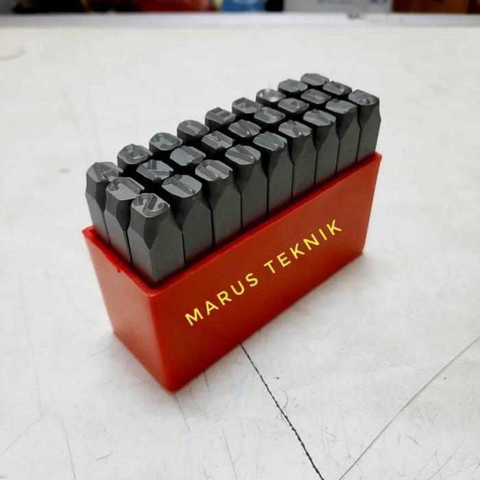 Huruf Ketok 8Mm /Letter Punch 8Mm