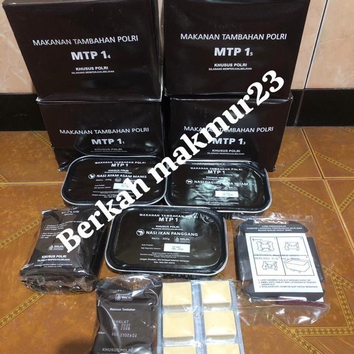 Makanan Tambahan Polri Mtp Ransum Polri Expried Juni 2026