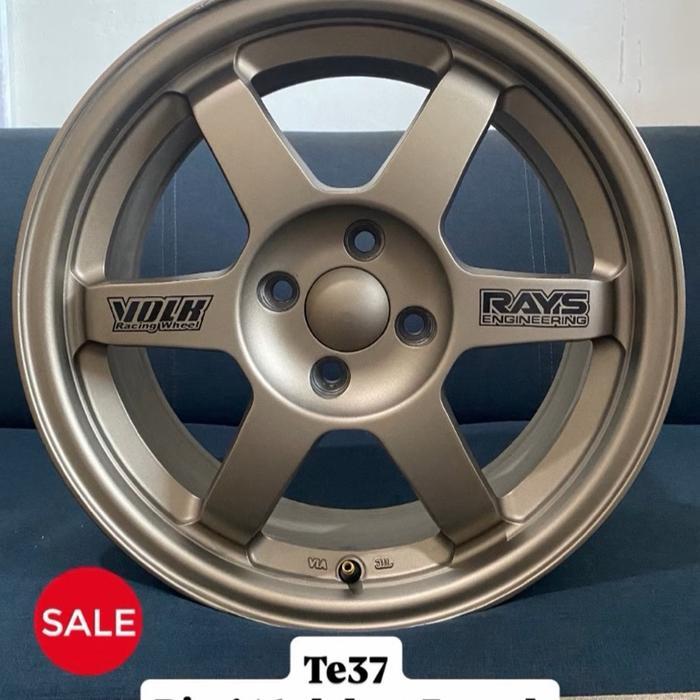 Velg te37 ring15 pcd 4x100 lebar 7