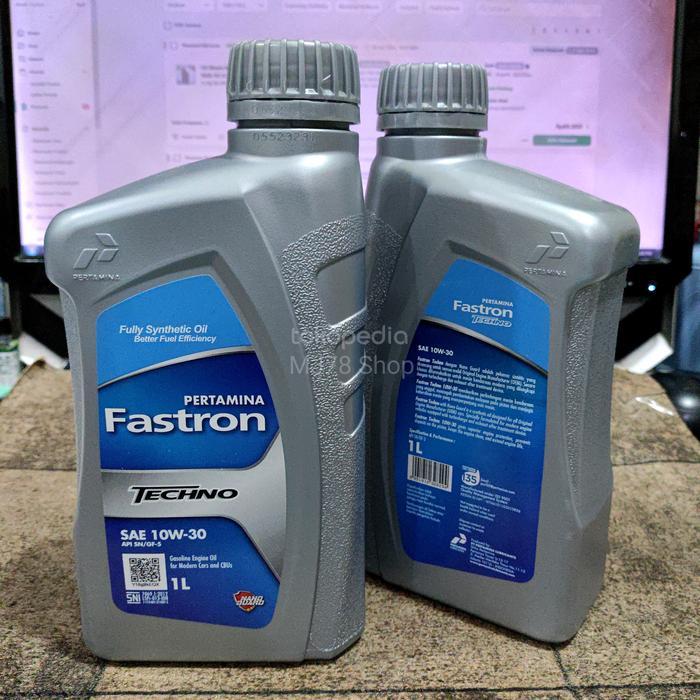 Oli Mesin Mobil Pertamina Fastron Techno SAE 10W-30 1 Ltr