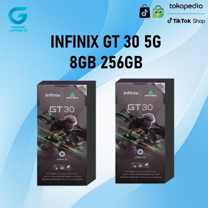Infinix GT 30 / INFINIX GT 30 PRO - 5G 8GB | 256GB Garansi Resmi Indonesia - GT 30 5G - 8GB 256GB , 