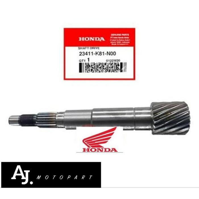 23411-K81-N00 As pully shaft drive beat scoopy spacky vario 110 f1 esp beat pop esp 2012-2019