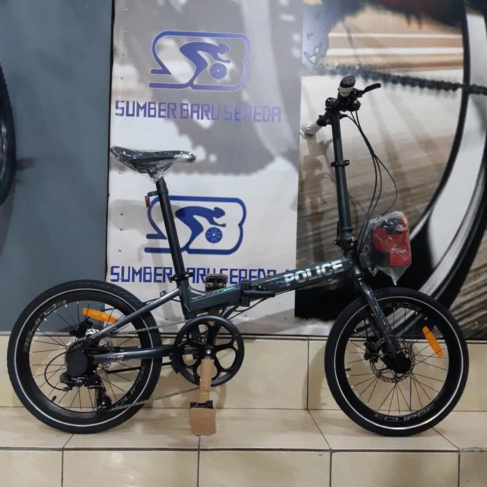 SEPEDA LIPAT 20" POLICE TEXAS