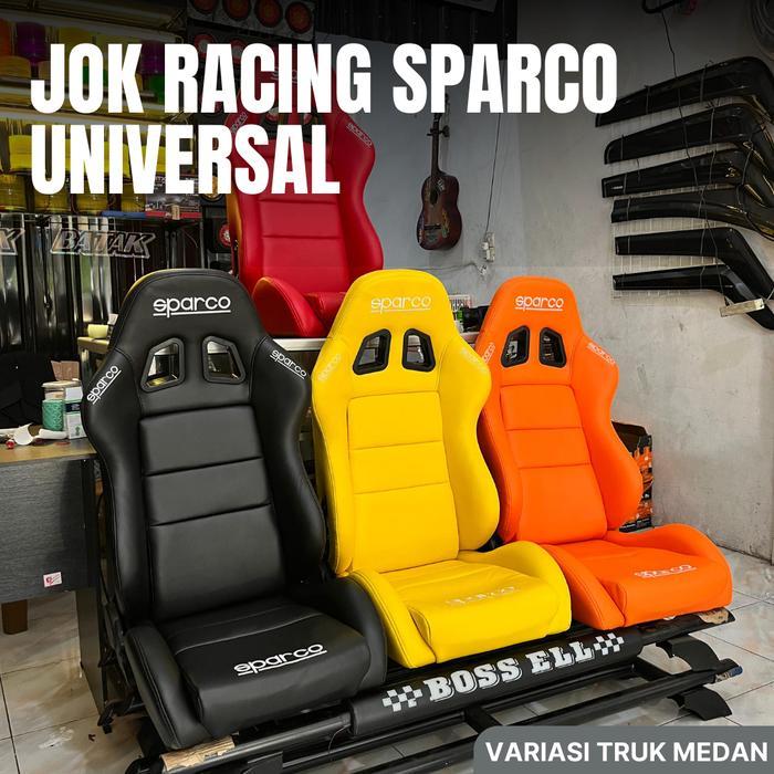 JOK RACING SPARCO UNIVERSAL - Hitam